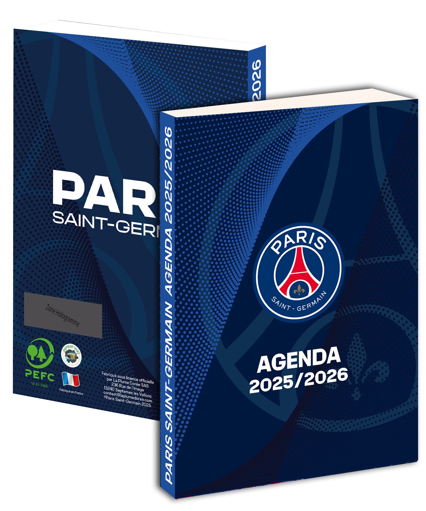 PSG Agenda Scolaire 2025 2026 - Collection Officielle Paris Saint Germain