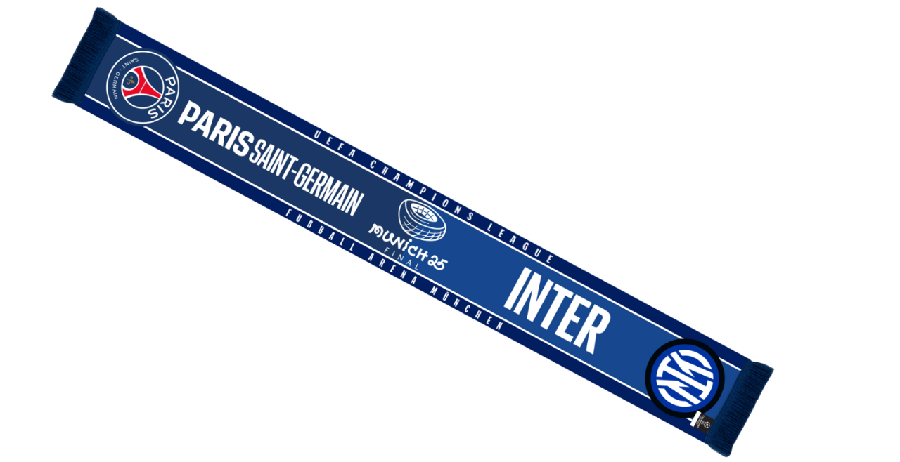 PSG Echarpe Finale 2025 Collection officielle PARIS SAINT GERMAIN vs INTER