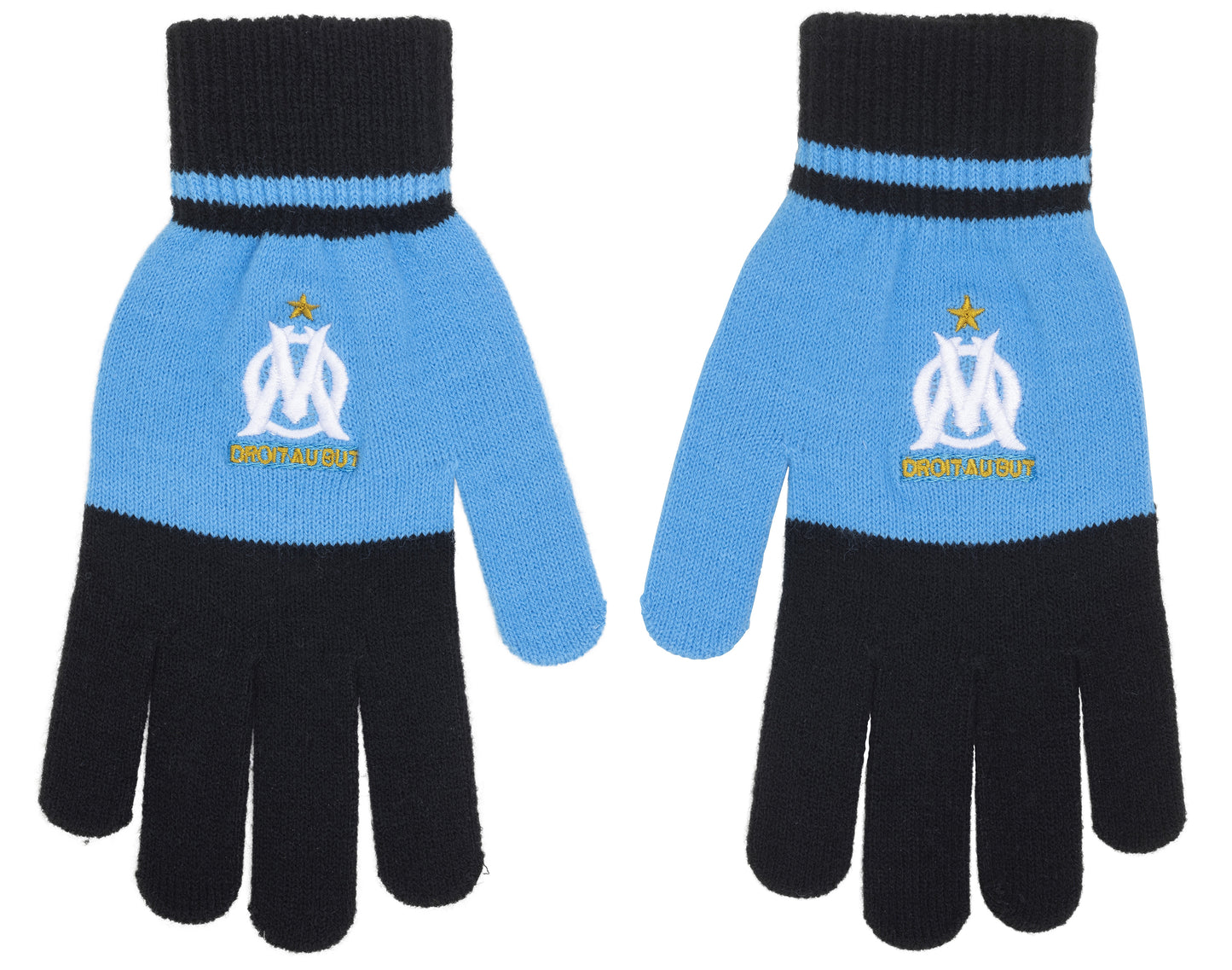 Gants Fan Adultes OLYMPIQUE DE MARSEILLE - Om - Collection Officielle - Adulte