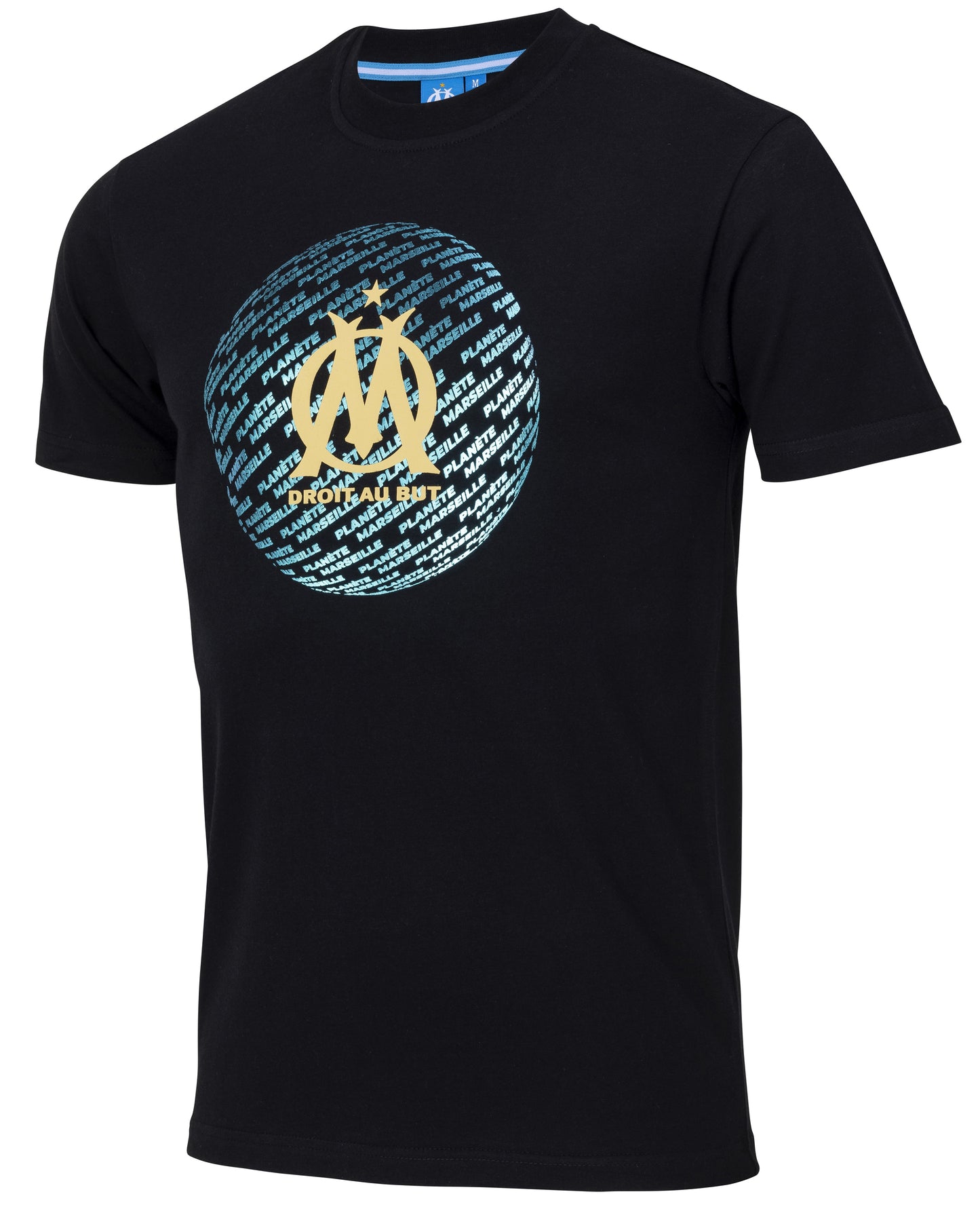 T-Shirt Planete Marseille Adultes OLYMPIQUE DE MARSEILLE - Om - Collection Officielle