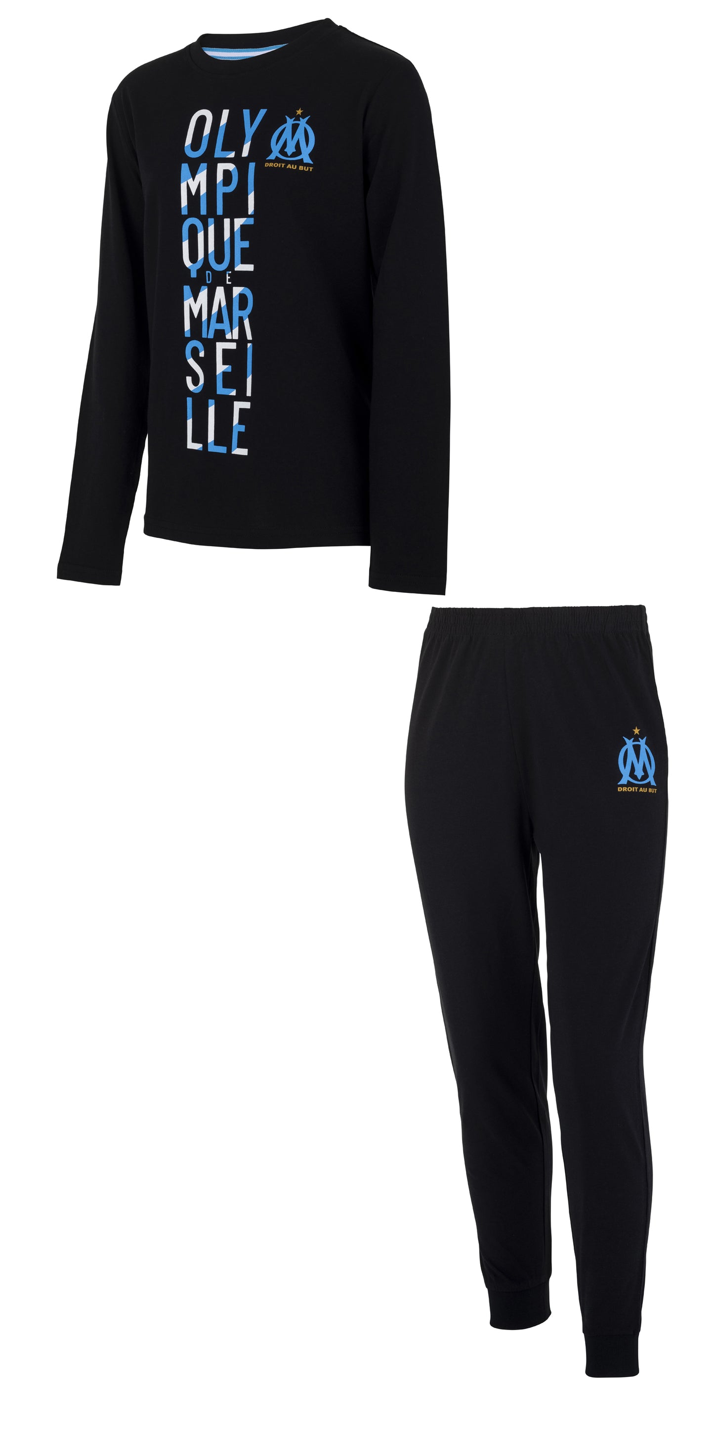 Pyjama Enfants OLYMPIQUE DE MARSEILLE - Om - Collection Officielle