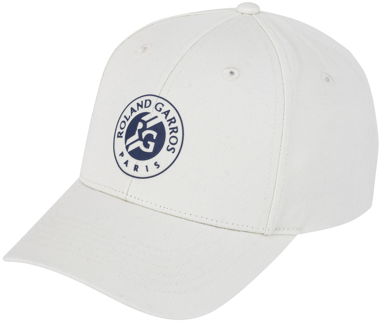 Casquette Logo Blanc cassé Roland Garros Adultes Collection Officielle Roland Garros