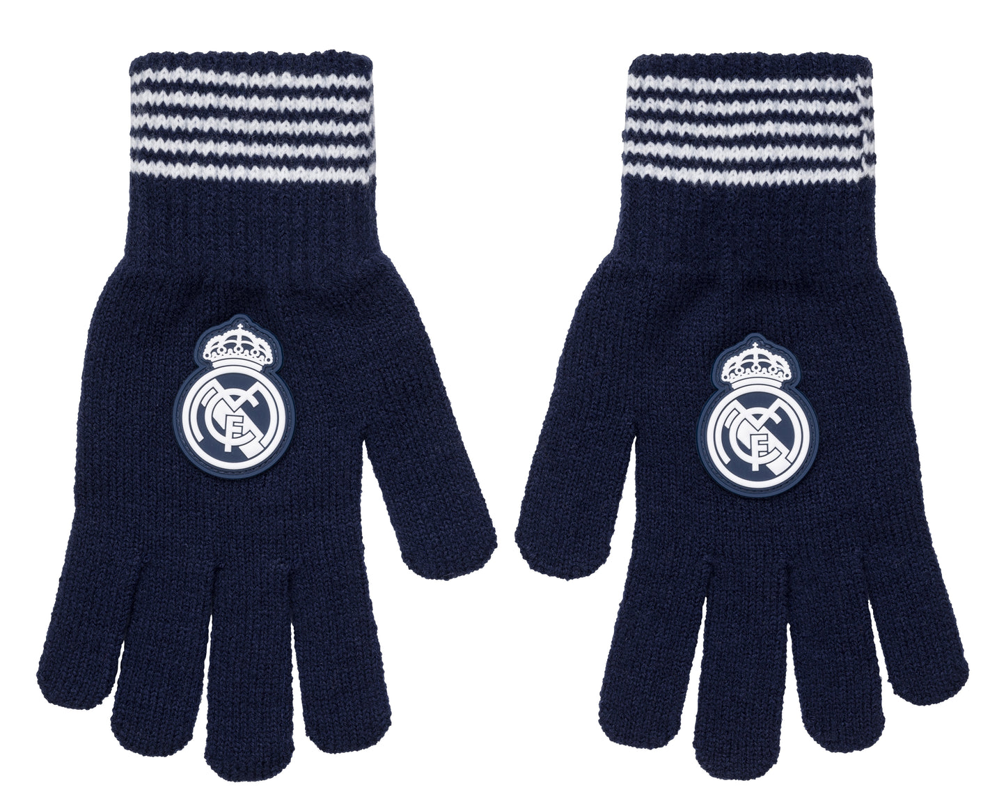 Real Madrid Gants Real - Collection Officielle Football - Taille Homme L/XL