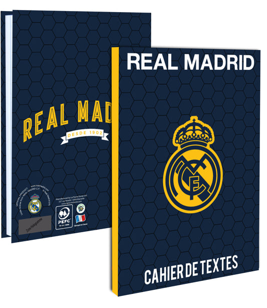 Real Madrid Cahier de Texte Scolaire Real - Collection Officielle