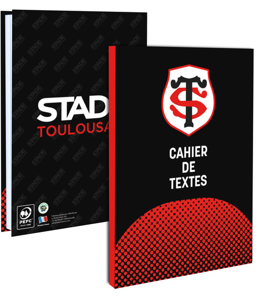 STADE TOULOUSAIN Cahier de texte scolaire - Collection officielle Toulouse Rugby