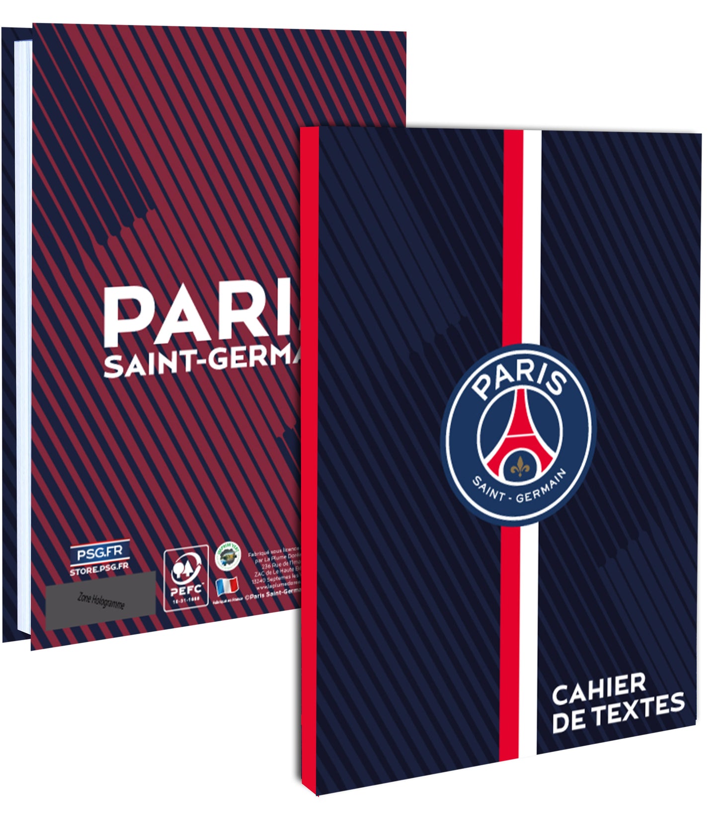 Paris Saint-Germain Cahier de Texte Scolaire PSG - Collection Officielle