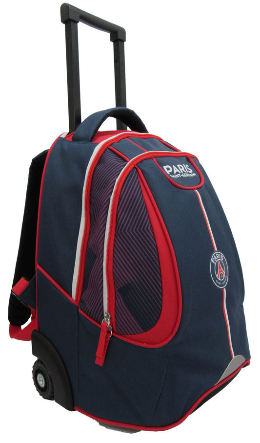 Paris Saint-Germain Sac à Dos Scolaire à roulettes PSG - Collection Officielle