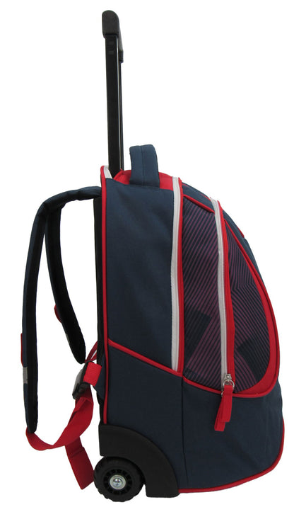 Paris Saint-Germain Sac à Dos Scolaire à roulettes PSG - Collection Officielle