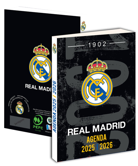 Agenda scolaire Real 2025 2026 - Collection officielle REAL MADRID