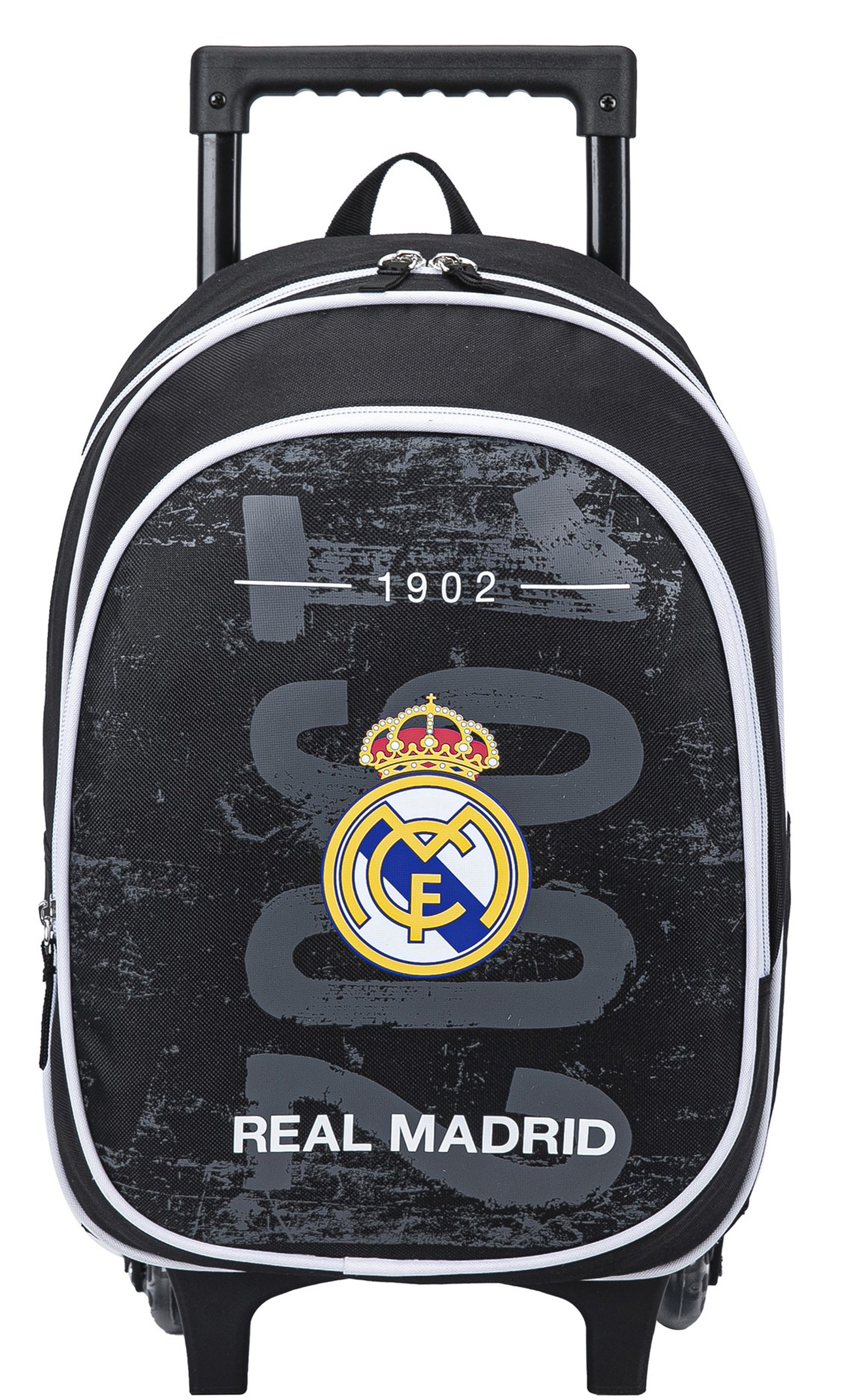Real Madrid Sac à Dos Scolaire à roulettes Real - Collection Officielle