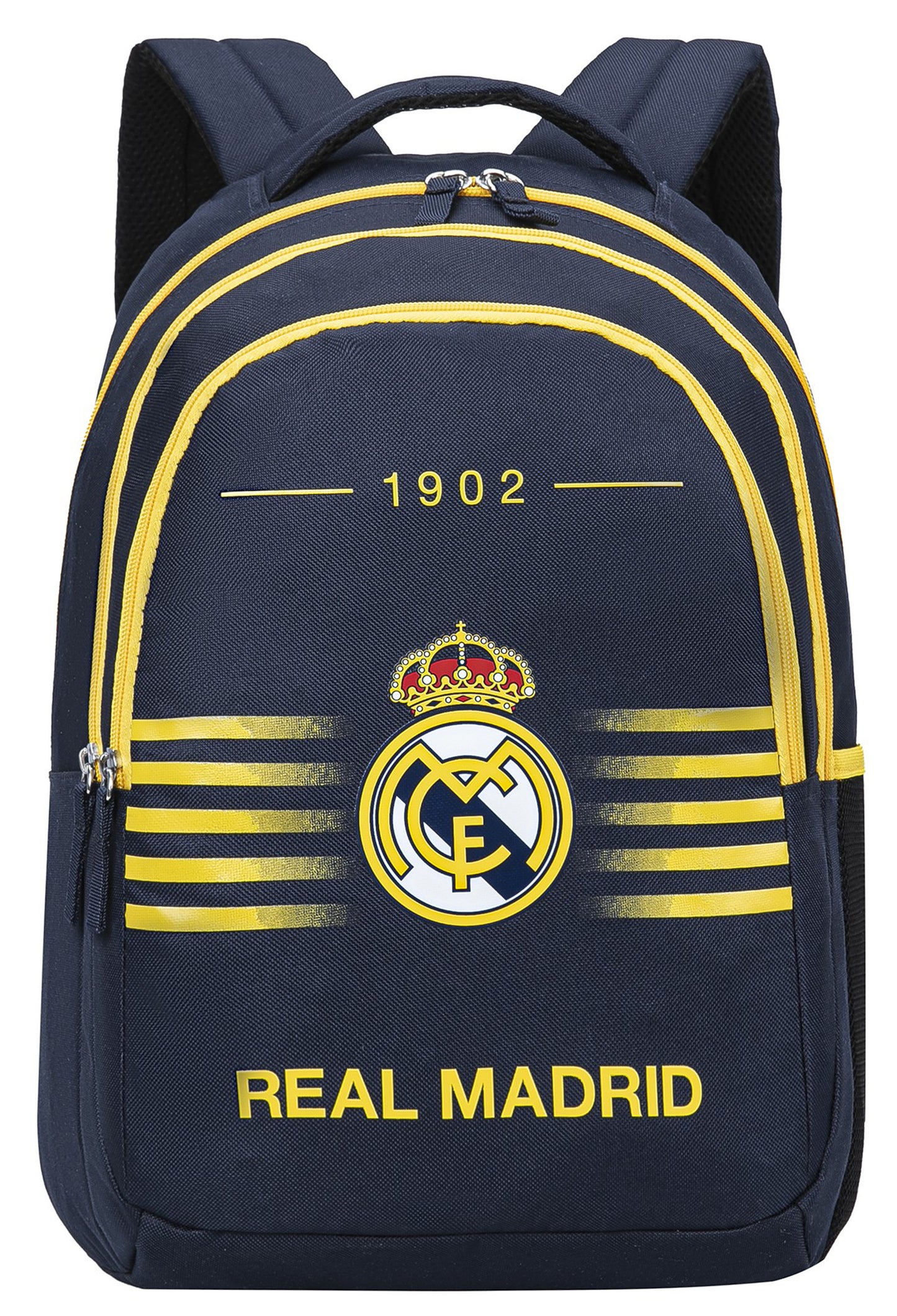 Real Madrid Sac à dos scolaire 3 compartiments Real - Collection officielle