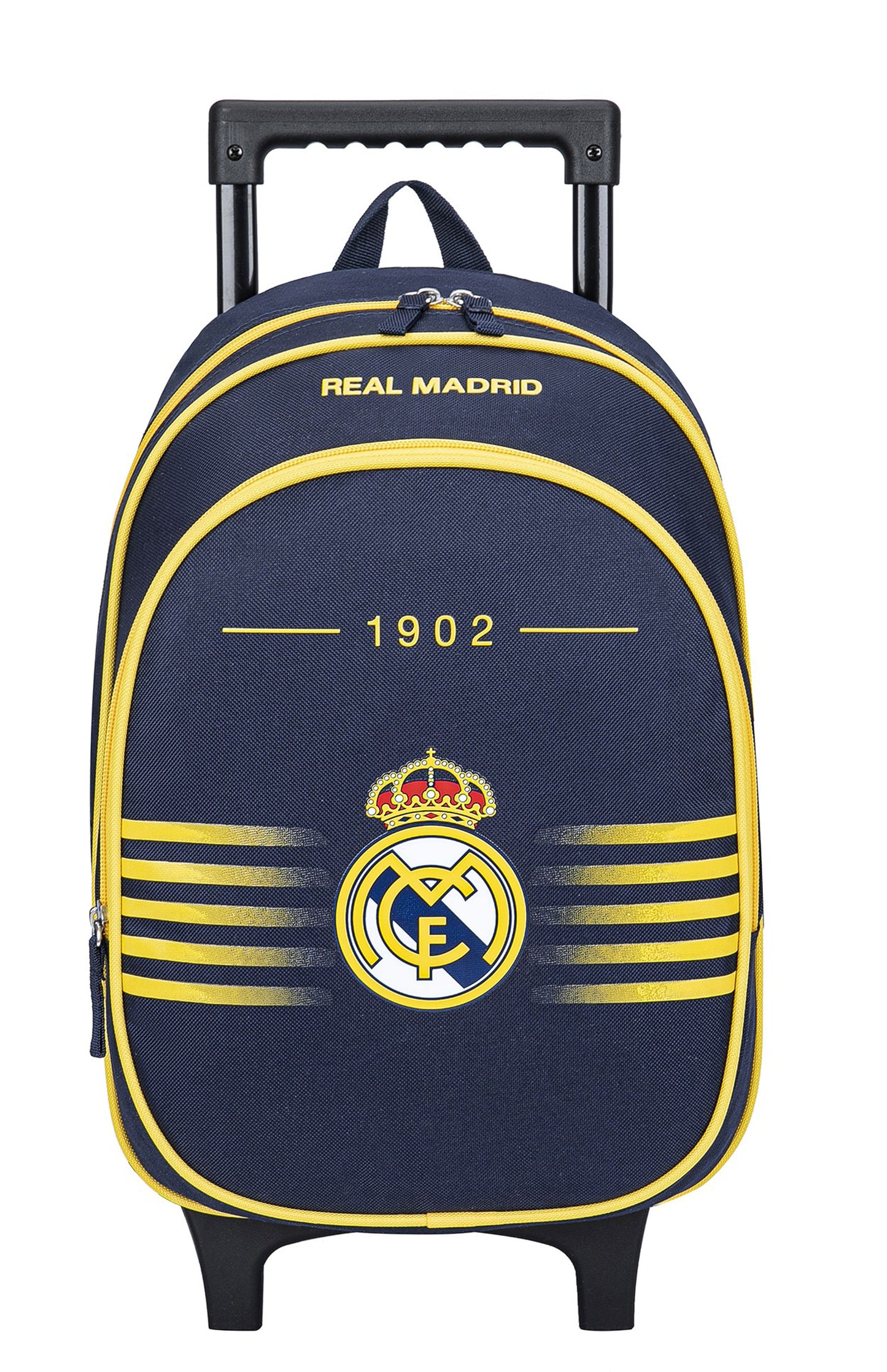 Real Madrid Sac à Dos Scolaire à roulettes Real - Collection Officielle