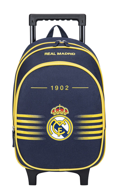 Real Madrid Sac à Dos Scolaire à roulettes Real - Collection Officielle