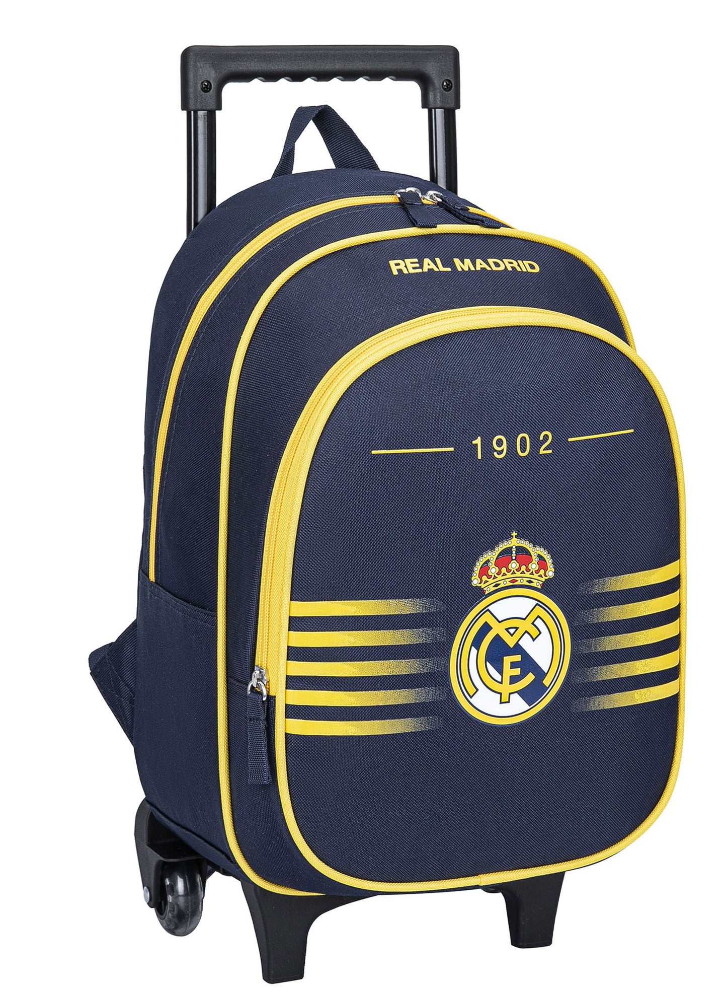 Real Madrid Sac à Dos Scolaire à roulettes Real - Collection Officielle