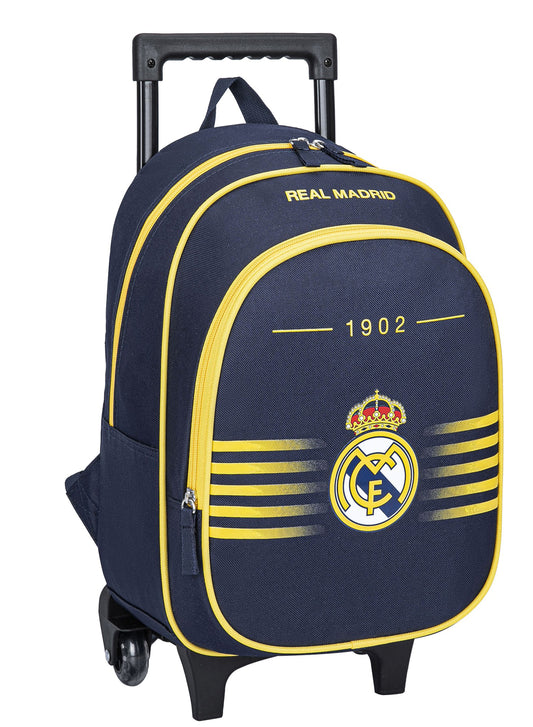 Real Madrid Sac à Dos Scolaire à roulettes Real - Collection Officielle