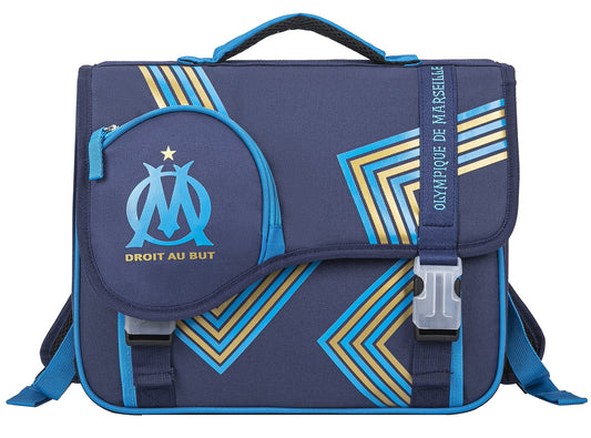 OLYMPIQUE DE MARSEILLE Cartable Scolaire Om - Collection Officielle