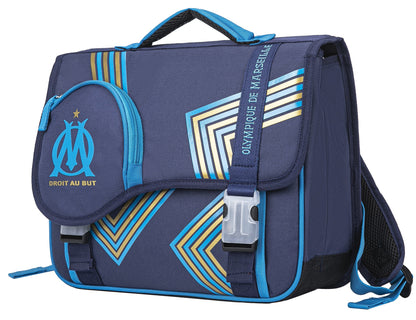 OLYMPIQUE DE MARSEILLE Cartable Scolaire Om - Collection Officielle