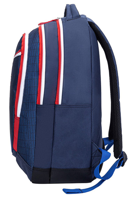 FFF Sac à Dos Scolaire Collection Officielle Equipe de France de Football - 3 Compartiments