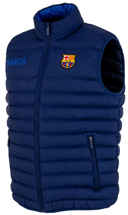 Doudoune sans Manche Barça Adultes- Collection Officielle FC Barcelone
