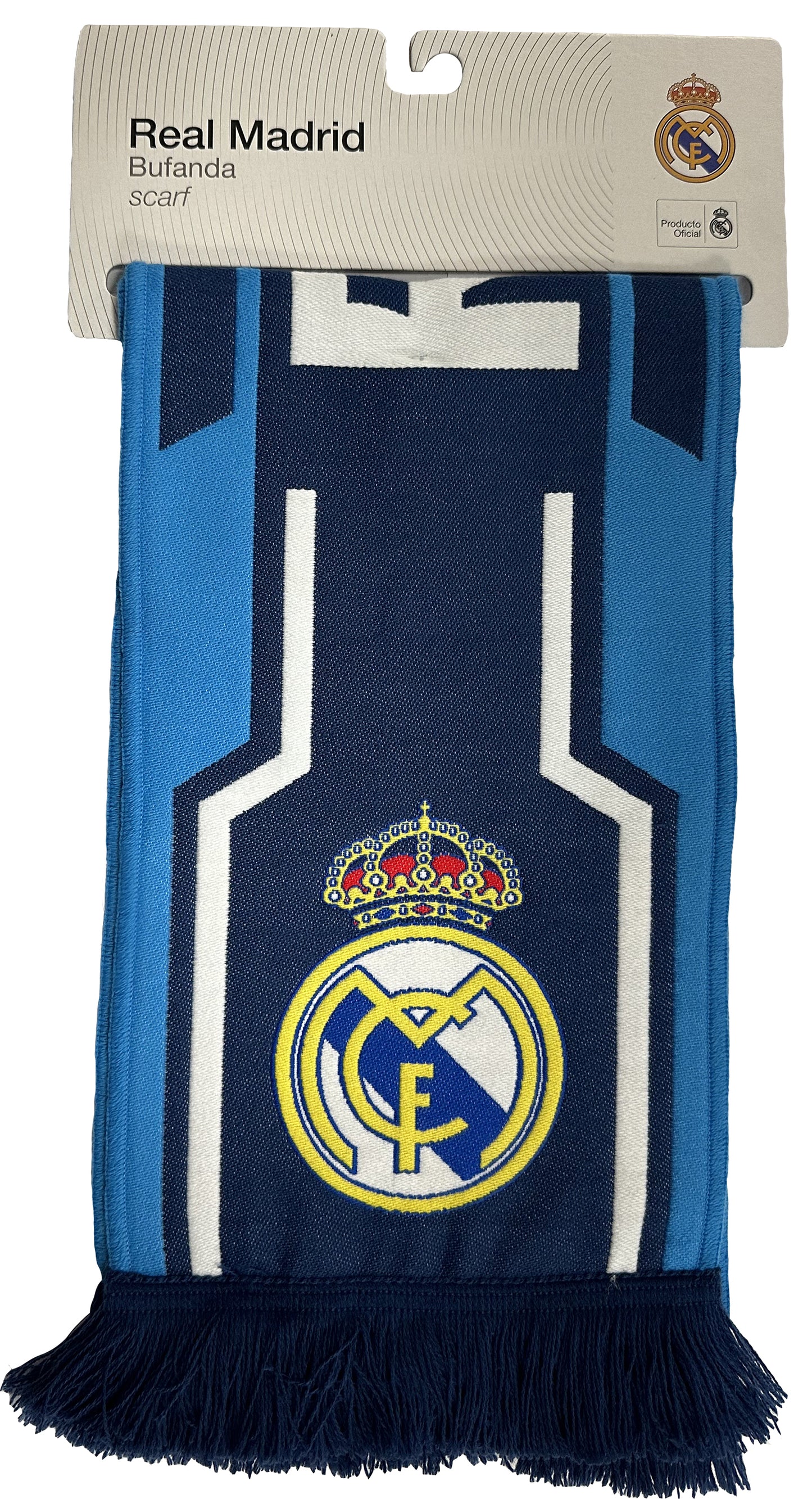 Real Madrid Echarpe Real - Collection officielle 140 cm