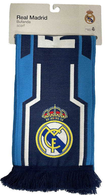 Real Madrid Echarpe Real - Collection officielle 140 cm