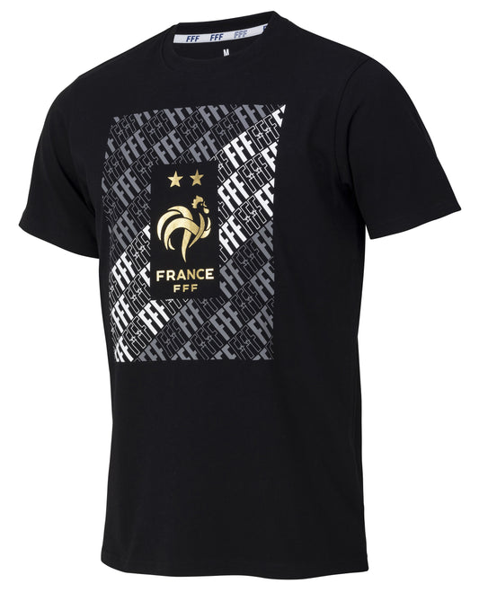 T-Shirt Big Logo Equipe De France Adultes Collection Officielle Equipe De France