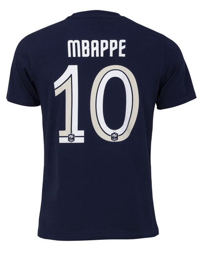 T-Shirt Player MBAPPE N°10 Equipe De France Adultes Collection Officielle Equipe De France