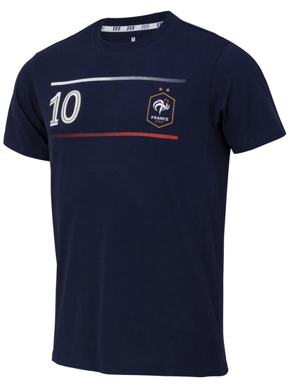 T-Shirt Player MBAPPE N°10 Equipe De France Adultes Collection Officielle Equipe De France