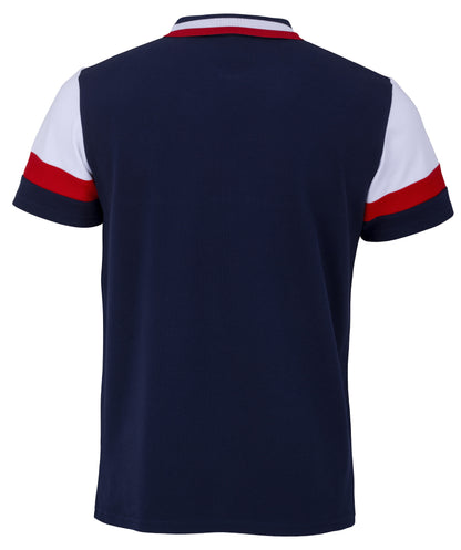 Polo Fanc Color Block Equipe De France Adultes Collection Officielle Equipe De France