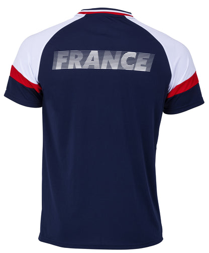 Maillot Polyester Fan Equipe De France Adultes Collection Officielle Equipe De France