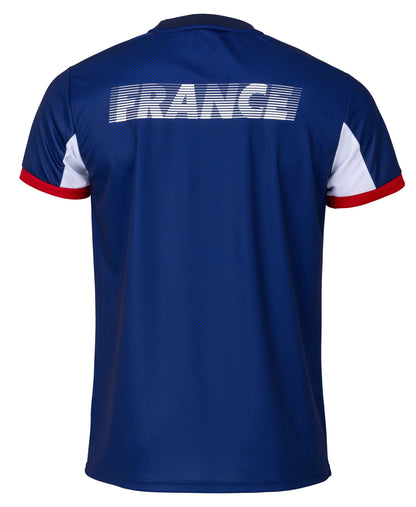 Maillot Polyester Fan Sublime Equipe De France Adultes Collection Officielle Equipe De France