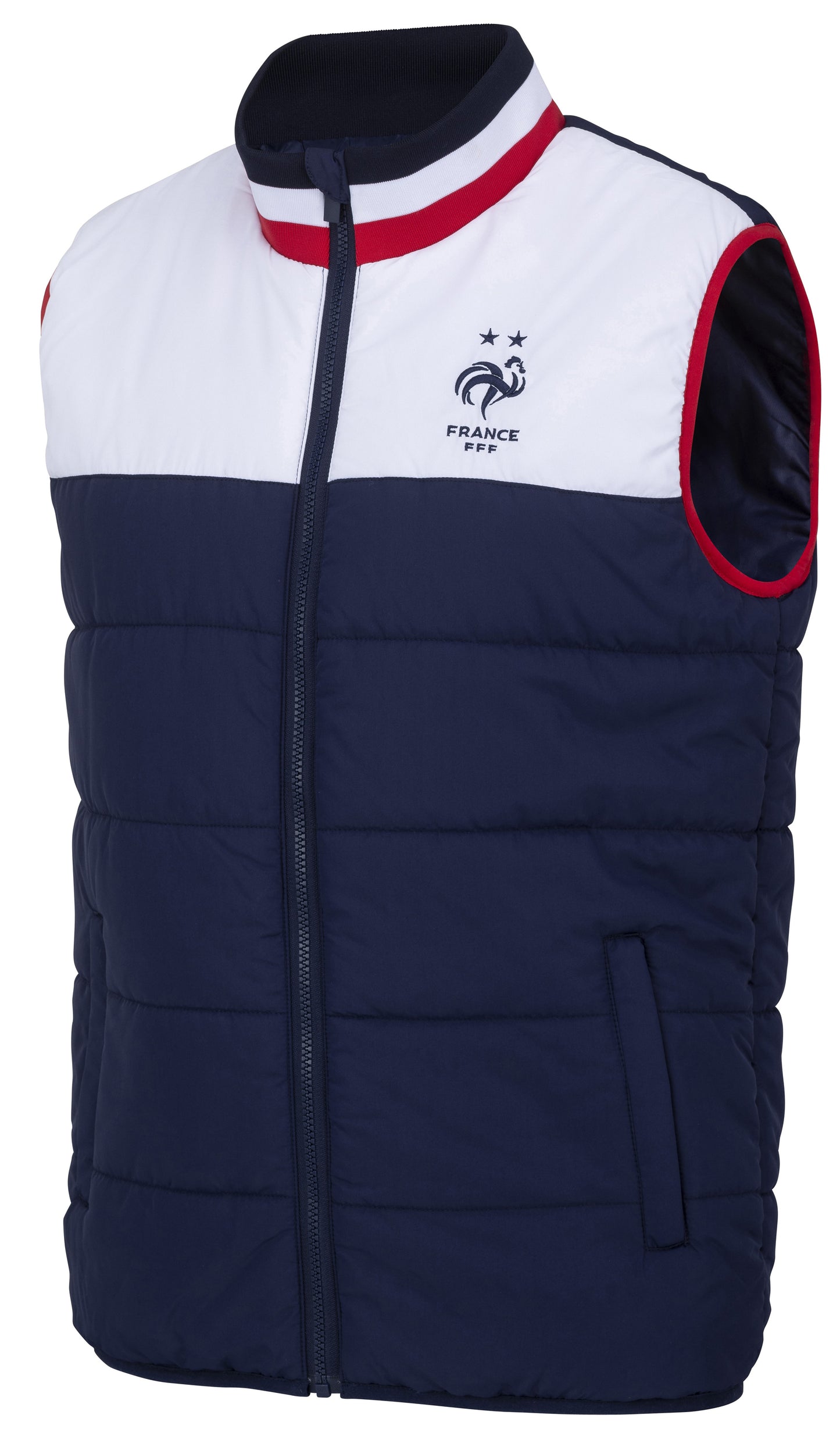 Doudoune Sans Manche Fan Equipe De France Enfants Collection Officielle Equipe De France