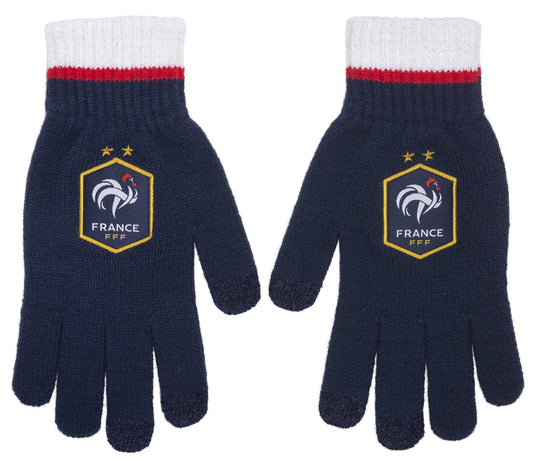 Gants Fan Equipe De France Enfants Collection Officielle Equipe De France