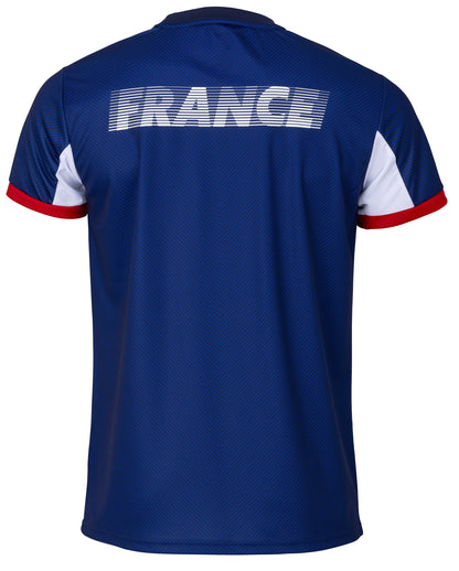 T-Shirt Polyester Sublime Equipe De France Enfants Collection Officielle Equipe De France