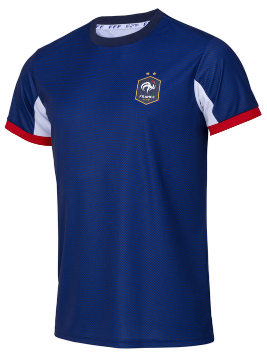 T-Shirt Polyester Sublime Equipe De France Enfants Collection Officielle Equipe De France