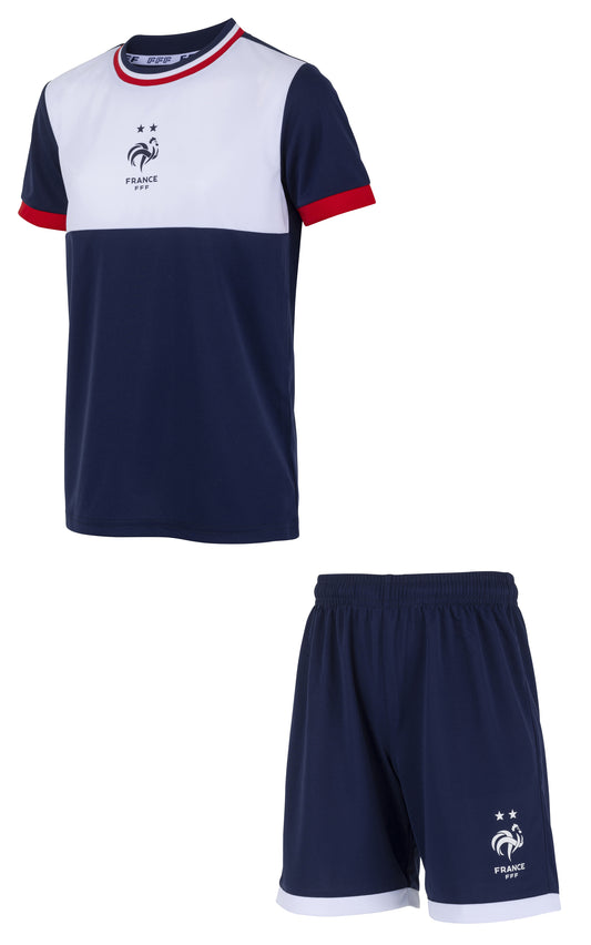 Minikit Polyester Equipe De France Enfants Collection Officielle Equipe De France