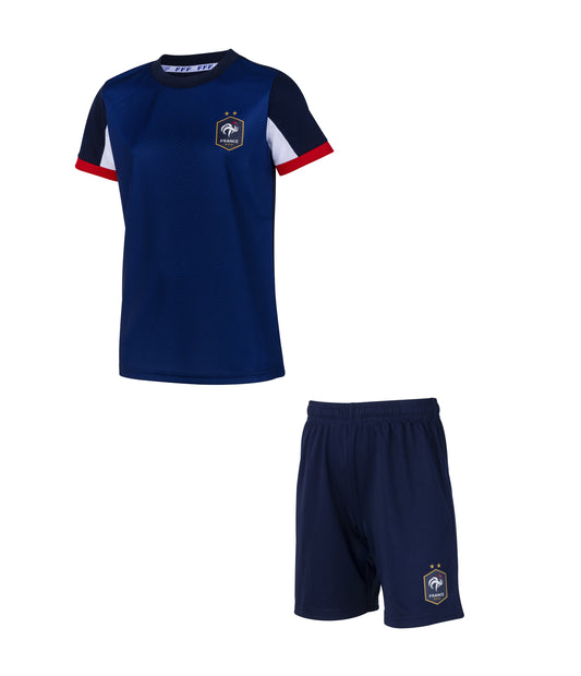 Minikit Polyester Sublime Equipe De France Enfants Collection Officielle Equipe De France
