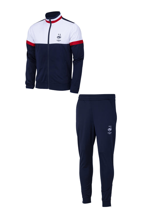 Survêtement Polyester Fan Equipe De France Enfants Collection Officielle Equipe De France