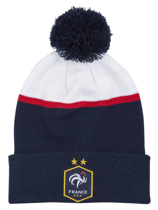 Bonnet Pompon Equipe De France Enfants Collection Officielle Equipe De France