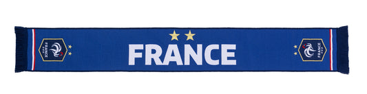 Echarpes France II Bleu Equipe De France Collection Officielle Equipe De France