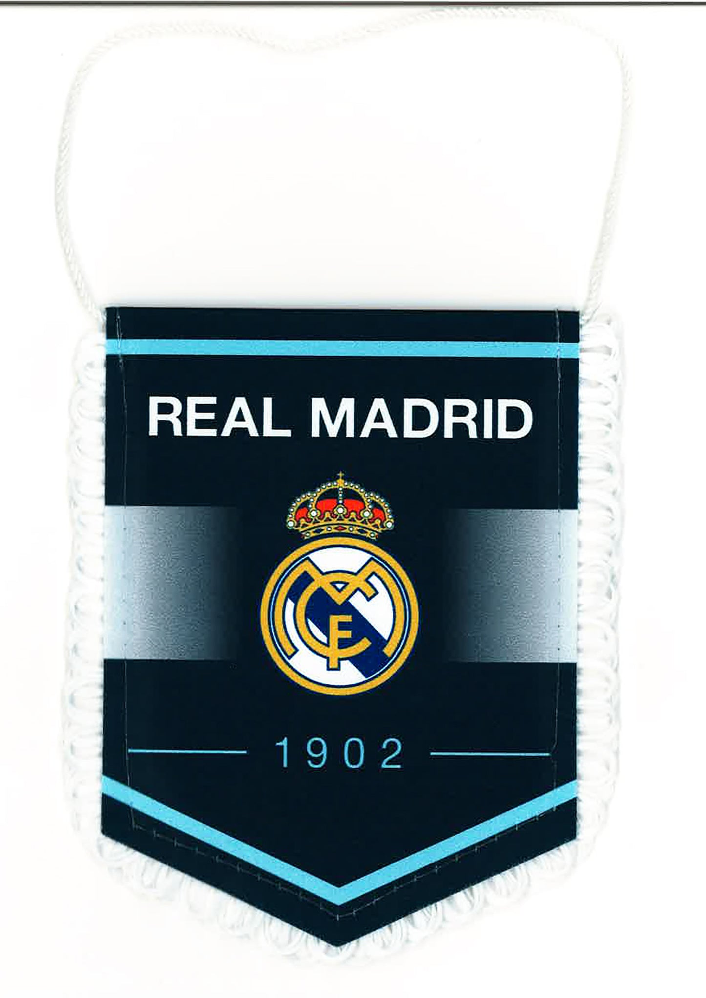 Fanion Real - Collection officielle Real Madrid - 13 x 10 cm