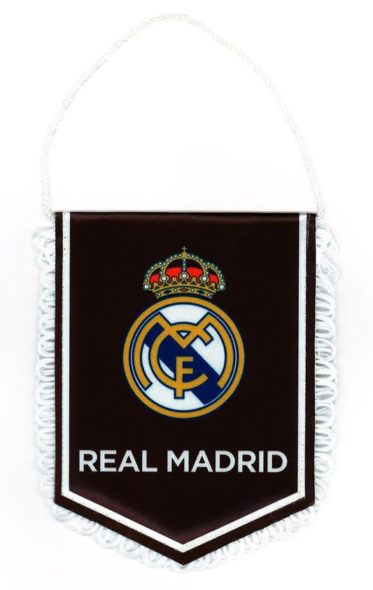 Fanion Real - Collection officielle Real Madrid - 13 x 10 cm