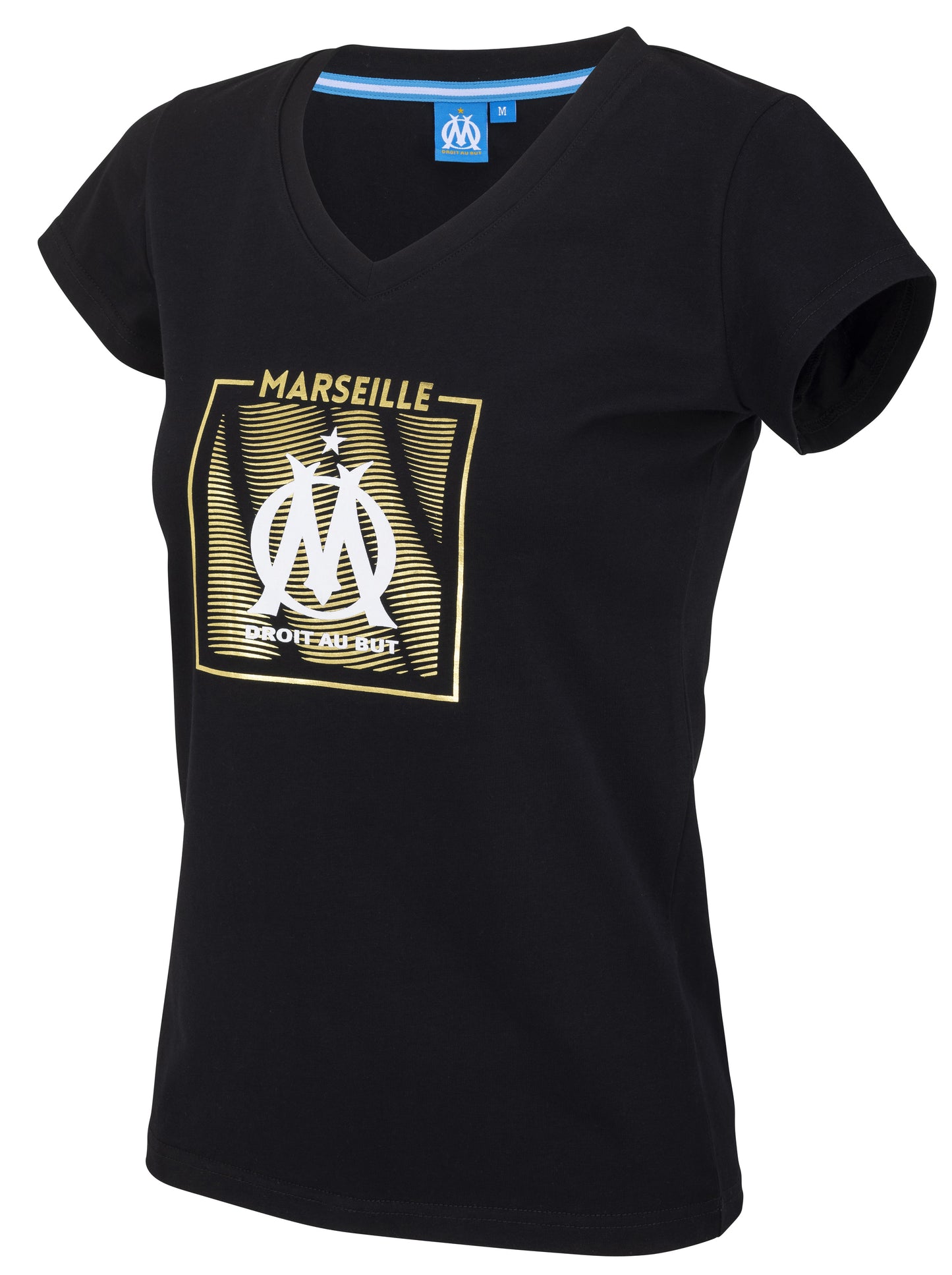 T-Shirt Femme OLYMPIQUE DE MARSEILLE  - Om - Collection Officielle