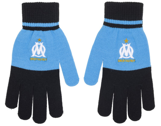 Gants Fan Adultes OLYMPIQUE DE MARSEILLE  - Om - Collection Officielle - Adulte