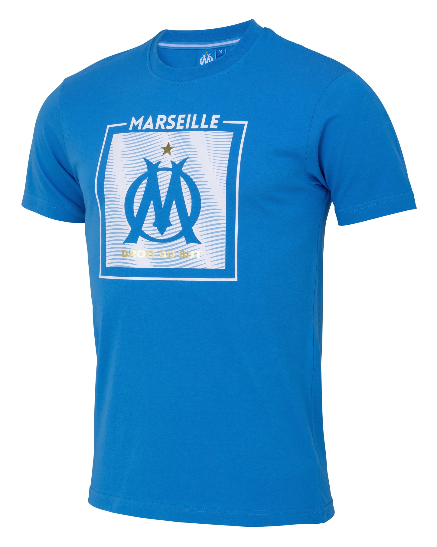 T-Shirt Big Logo Enfants OLYMPIQUE DE MARSEILLE  - Om - Collection Officielle