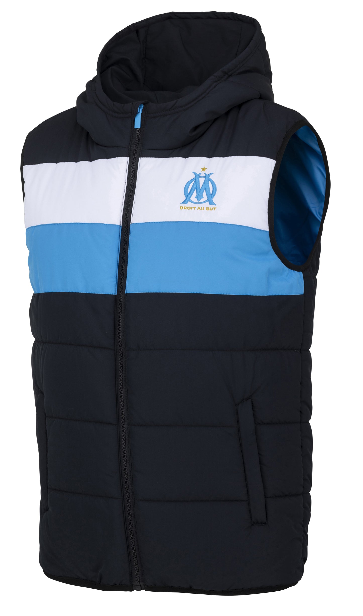 Doudoune Sans Manche Fan Enfants OLYMPIQUE DE MARSEILLE  - Om - Collection Officielle