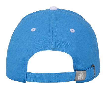 Casquette Logo Fan Bleu Adultes OLYMPIQUE DE MARSEILLE  - Om - Collection Officielle