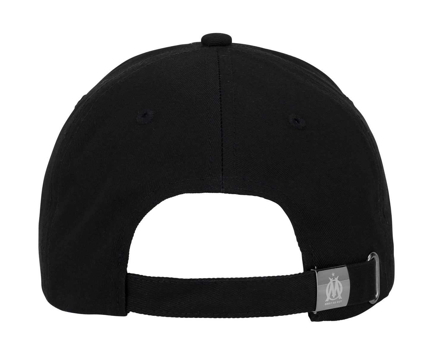 Casquette Logo Fan Noir Adultes OLYMPIQUE DE MARSEILLE  - Om - Collection Officielle