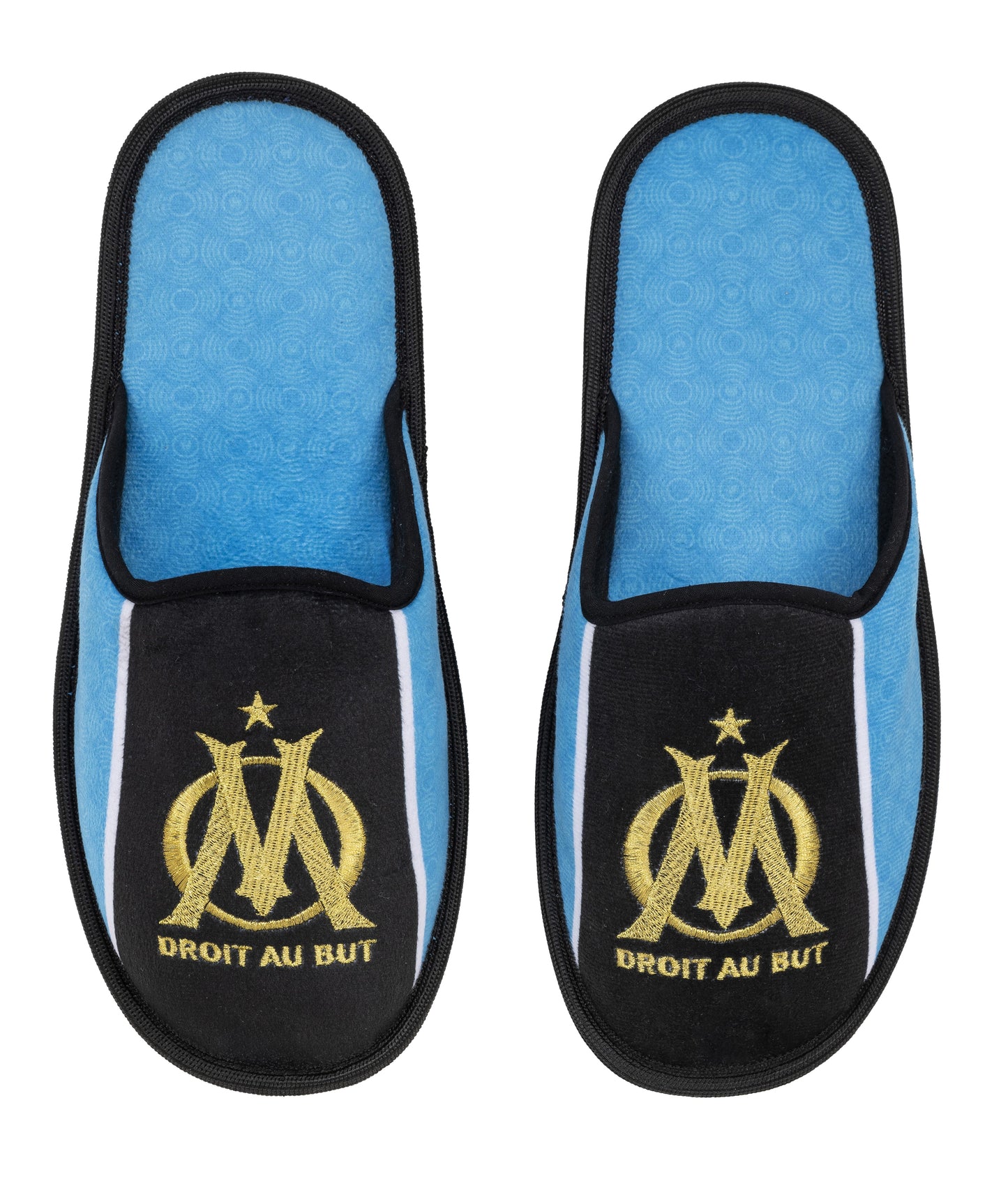 Chaussons Fan Adultes OLYMPIQUE DE MARSEILLE  - Om - Collection Officielle