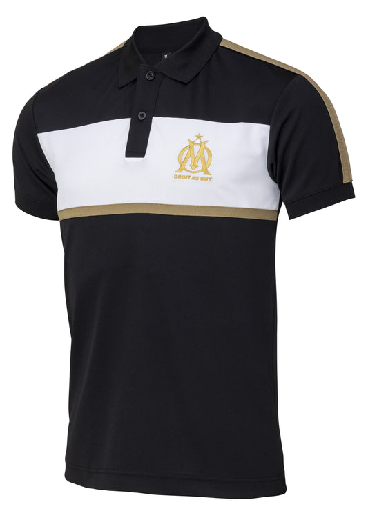 Polo Lifestyle Adultes OLYMPIQUE DE MARSEILLE  - Om - Collection Officielle